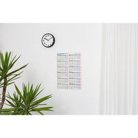 高橋書店 【2025年版】エコカレンダー壁掛 A2 年間 ポスタータイプ 月曜始まり E7 1セット(1冊×2)（直送品）