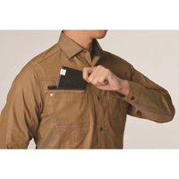 バートル 長袖シャツ アーバンブラウン L 1815-62-L 1枚（直送品）