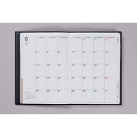 高橋書店 【2025年版】T'マンスリーロジェ B6 月間 月曜始まり ネイビー 341 1冊（直送品）