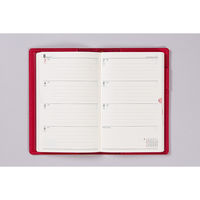 高橋書店 【2025年版】T'beau4 手帳判 見開き1週間 日曜始まり ルージュレッド 331 1冊（直送品）