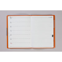 高橋書店 【2025年版】フェルテ8 B6 片側1週間+ノート 月曜始まり オレンジ 238 1冊（直送品）