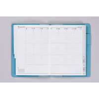 高橋書店 【2025年版】リシェル8 A6 バーチカル 月曜始まり シャロウブルー 218 1冊（直送品）