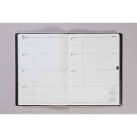 高橋書店 【2025年版】デスクダイアリー A5 見開き1週間 月曜始まり 黒 60 1冊（直送品）