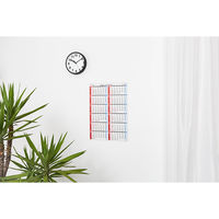 高橋書店 【2025年版】エコカレンダー壁掛 A2 年間 ポスタータイプ E1 1セット(1冊×2)（直送品）