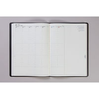 高橋書店 【2025年版】デスクダイアリー B5 バーチカル 月曜始まり 黒 94 1冊（直送品）