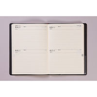 高橋書店 【2025年版】ウィークメモ付きダイアリー A5 1頁2日 月曜始まり 黒 62 1冊（直送品）