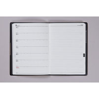 高橋書店 【2025年版】フェルテ2 B6 片側1週間+ノート 月曜始まり 黒 232 1冊（直送品）