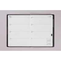 高橋書店 【2025年版】フェルテ4 B6 見開き1週間 月曜始まり 黒 234 1冊（直送品）