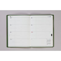 高橋書店 【2025年版】フェルテ7 B6 見開き1週間 月曜始まり モスグリーン 237 1冊（直送品）