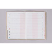 高橋書店 【2025年版】T'ファミリー手帳3 B6 月間+見開き2週間 月曜始まり リュクスクリーム 446 1冊（直送品）