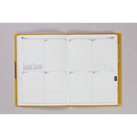 高橋書店 【2025年版】フェルテ5 B6 見開き1週間 月曜始まり イエロー 235 1冊（直送品）