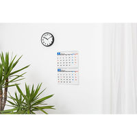 高橋書店 【2025年版】エコカレンダー壁掛 B4×2面 2カ月一覧 月曜始まり E76 1冊（直送品）