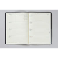 高橋書店 【2025年版】ビジネス日誌 B5 見開き1週間 月曜始まり 黒 58 1冊（直送品）