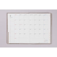 高橋書店 【2025年版】リラクレール1 B6 月間 日曜始まり カフェオレ 361 1冊（直送品）