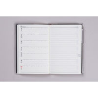 高橋書店 【2025年版】ビジネス手帳 小型版7 手帳判 片側1週間+ノート 月曜始まり 黒 146 1セット(1冊×2)（直送品）