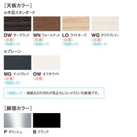 【軒先渡し】ニシキ工業 ミーティングテーブル 幅1800×奥行900×高さ720mm ライトオーク ACAD-B1890K-LO 1台（直送品）