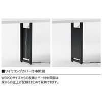 【軒先渡し】ニシキ工業 ビッグテーブル 幅4800×奥行1400×高さ720mm オフホワイト AGHT-B4814-OW 1台（直送品）