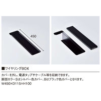 【軒先渡し】ニシキ工業 ビッグテーブル 幅4000×奥行1200×高さ720mm ウォールナット ANWP-S4012W-WN 1台（直送品）
