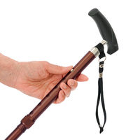 サンファミリー 折りたためる安心ステッキ ブロンズ 1本