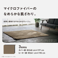 パナソニック 電気カーペット カバーセットタイプ DC-3HAC3-C 1台