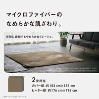 パナソニック 電気カーペット カバーセットタイプ DC-2HAC3-C 1台