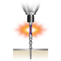 エスコ #2x 65mm 衝撃吸収スリムビット(10本組) EA813AE-46 1セット(3組)（直送品）