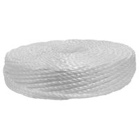 宮島化学工業 職人仕様PPロープUV剤入り 8mm×100m GPP-810 1セット(4個)（直送品）