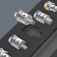 Wera Werk ヴェラ 22点組 ウレタン入り3/8ビットソケットセット インチサイズ 150113 1セット（直送品）