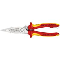 KNIPEX クニペックス 絶縁エレクトロプライヤー 落下防止 13 96 200 T 1丁（直送品）