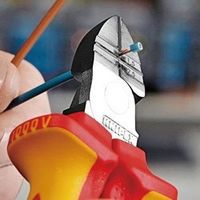 KNIPEX クニペックス 穴付絶縁ニッパー 1000V 1426ー160SB 1丁（直送品）