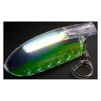 朝日電器 ホイッスル付LEDライト AWL-101(G) 1個