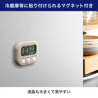 朝日電器 大きく見やすいキッチンタイマーIV TIM-01(IV) 1個