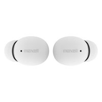 マクセル Bluetooth対応完全ワイヤレスカナル型ヘッドホン ホワイト MXH-BTW401WH 1点