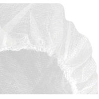 セーフラン安全用品 不織布使い捨てギャザーキャップ D0075 1箱(100枚入)