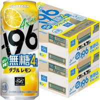 チューハイ -196 無糖 ＜ダブルレモン＞ 4％ 缶 500ml 2ケース（48本）