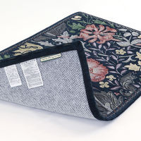 川島織物セルコン モリスデザインスタジオ コンプトン マット 1230×670mm ダークブルー FH1713_18DB 1枚（直送品）