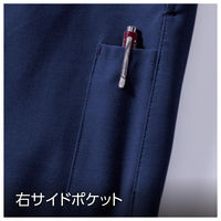 村上被服 江戸前超ロング M(80) ネイビー 3708 1セット(2着入)（直送品）