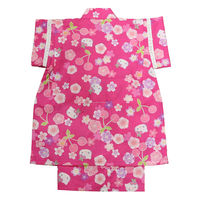アンドウ HELLO KITTY子供甚平 さくらんぼピンク 90cm 1713199-0000 1着（直送品）