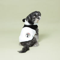 Dulce Dog（ドゥルチェドッグ）パンダボアパーカ S オフホワイト 1個 犬用 アルクロース