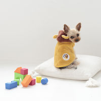 Dulce Dog（ドゥルチェドッグ）ライオンボアパーカ S ブラウン 1個 犬用 アルクロース