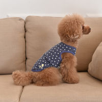 【アウトレット】Jekyll Egg（ジキルエッグ）星柄タンク M ネイビー 1個 犬用 アルクロース