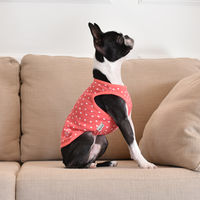 Jekyll Egg（ジキルエッグ）星柄タンク S レッド 1個 犬用 アルクロース