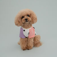 【アウトレット】Jekyll Egg（ジキルエッグ）星柄Tシャツ M ホワイト 1個 犬用 アルクロース