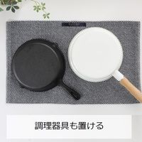 キッチンリセット マルチに使える 吸水クロス 綿100% 食器拭き 台拭き 水切りクロス タグ付き 1個 日本製 東和産業