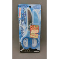 ナカバヤシ はさみ サクットカット ヒキギリ ブルー NH-HS175B 1セット（1本×5）