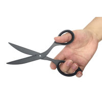 ナカバヤシ はさみ ヒキギリスリム フッ素コート ダークグレー NH-HSF180DG 1セット（1本×5）