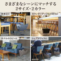 キングジム サイドバッグスタンド ターポリン ブラック BGS100TP-BK 1個 【荷物入れ】