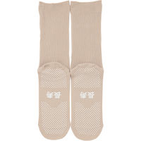 神戸生絲 婦人すべり止めソックス 長寿(綿混)ベージュ TJ360ベージュ 1個
