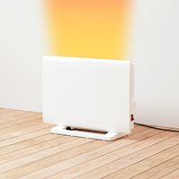 YAMAZEN ミニパネルヒーター 2WAY仕様(床置き/壁掛け) 温度調節機能付 DP-SD30(W) 1個