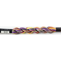 LECIEN COSMO(コスモ) 手芸家 洋輔さんとコラボ グラデーション Seasons5番刺しゅう糸 6本入1箱 カラーNo.212（直送品）